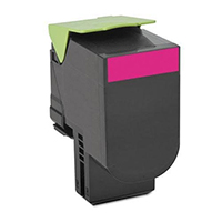 Lexmark 80C1HM0 Compatible High Yield Magenta Toner Cartridge