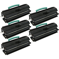 Lexmark E360H21A Compatible Toner Cartridge 5-Pack