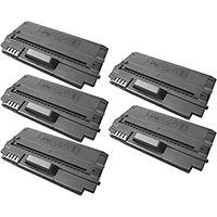 Toner Cartridge 5-Pack Value Bundle Compatible With Samsung ML-D1630A