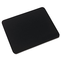 Innovera Natural Rubber Mouse Pad, Black