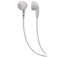 Maxell EB-95 Stereo Earbuds, White