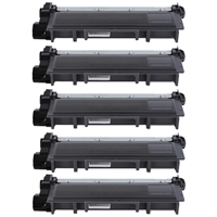Dell 593-BBKD Compatible Toner Cartridge 5-Pack