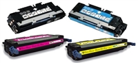 HP 314A Color LaserJet 3000, 2700 Compatible Laser Toner Cartridge Value Bundle (K,C,M,Y)