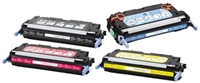 HP 501A & 502A Color LaserJet 3600 Compatible Laser Toner Cartridge Value Bundle (K/C/M/Y)