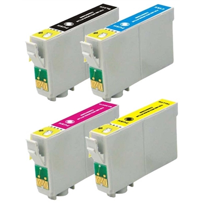 Epson T069 Remanufactured Ink Cartridge 4-Pack Value Bundle