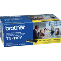 Brother Genuine TN-110Y Yellow Toner Cartridge 1,500 Page Yield