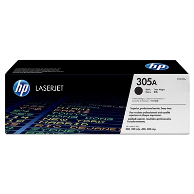 HP CE410A (HP 305A) Genuine Black Toner Cartridge