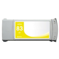 HP C4943A (HP 83) Compatible Pigment UV Yellow Ink Cartridge
