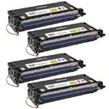 Xerox Phaser 6180 Series Compatible Toner Cartridge Value Bundle (C,K,M,Y)