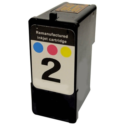 Lexmark 18C0190 (No. 2) Remanufactured Color Ink Cartridge