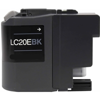 Brother LC20EBK Compatible Super High Yield Black Ink Cartridge