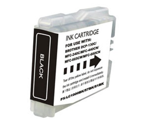 Brother LC51BK Compatible Black Ink Cartridge