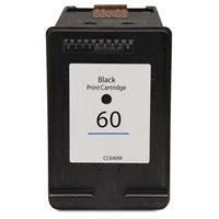 HP 60 CC640WN Remanufactured Black Ink Cartridge