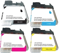 Brother LC65 Ink Cartridge Compatible 4-Pack Value Bundle