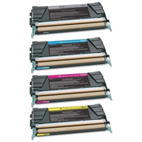 Lexmark C748H1 Compatible Toner Cartridge Value Bundle