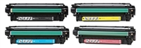 HP 507A LaserJet Enterprise 500 Color Compatible Toner Cartridge Value Bundle