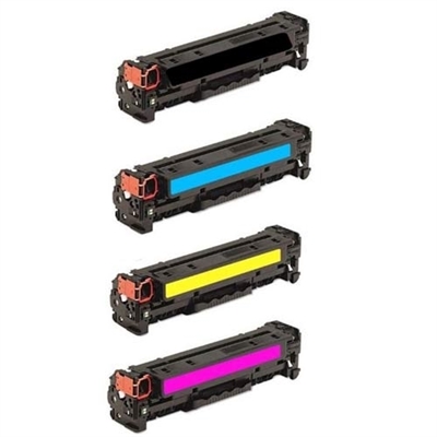 HP LaserJet Pro 200 (HP 131X) Compatible Toner Cartridge Color Set