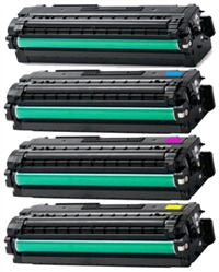 Toner Cartridge Color Value Bundle Compatible With Samsung CLT-506L