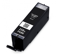 Canon 6432B001 (PGI-250XL) Compatible High Yield Pigment Black Ink Cartridge