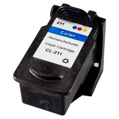Canon CL-211 Remanufactured Color Ink Cartridge