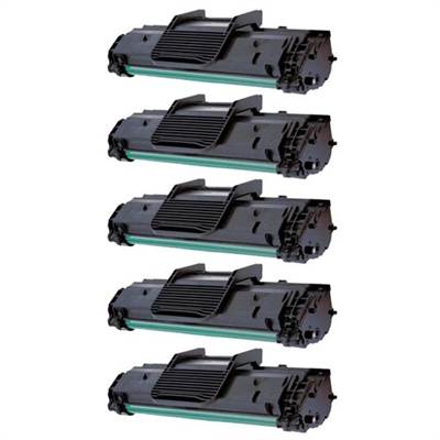 Toner Cartridge 5-Pack Value Bundle Compatible With Samsung ML-1610D2, ML-2010D3