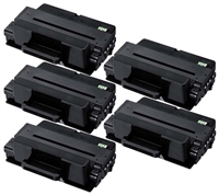 Toner Cartridges Compatible With Samsung MLT-D205E , 5-Pack