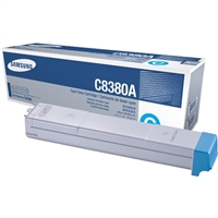 Samsung CLX-C8380A Genuine Cyan Toner Cartridge