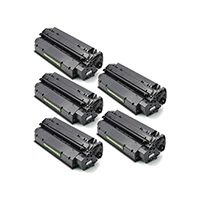 HP C7115A (HP 15A) Set of Five Compatible Cartridges Value Bundle