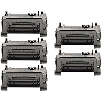 HP CE390X Compatible Toner Cartridge 5-Pack