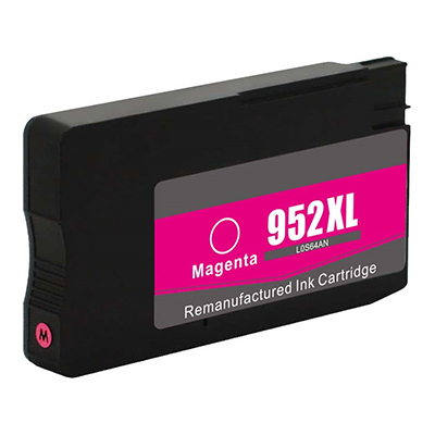 HP L0S64AN (HP 952XL) Remanufactured High Yield Magenta Ink Cartridge