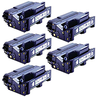 Ricoh 400942 (Type 120) Set of Five Compatible Toner Cartridges Value Bundle