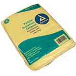 Isolation Gown Fluid Resistant - Universal Size, Yellow (50/case)