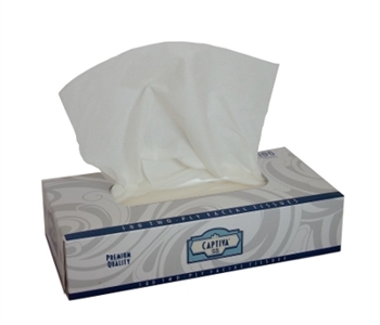 Tissues; Facial; Captiva (100/box)