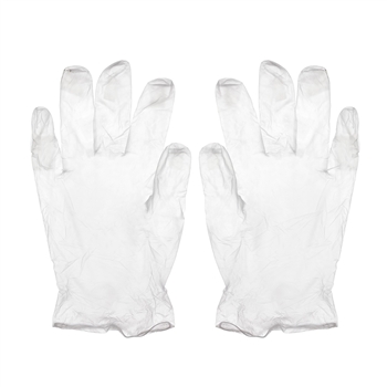 Vinyl Exam Gloves; Extra Large - Powder Free (100/box)