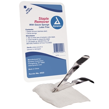 Staple Removal Kit, Sterile