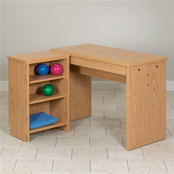 Clinton Hand Therapy Table With Shelf Unit