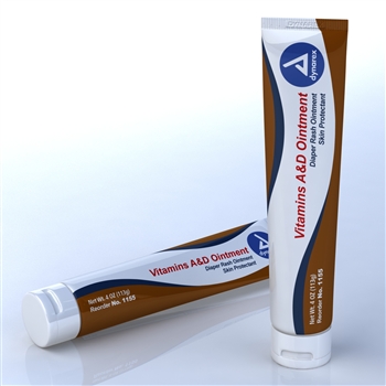 Vitamin A&D Ointment, 4 oz tube, flip top cap (12 per box)