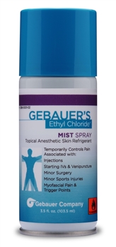 Gebauer's Ethyl Chloride Mist Spray
