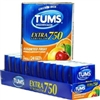 Tums Extra Strength 750 Assorted Fruit Antacid (3 Packs) (Pack of 12 x 3 Packs)