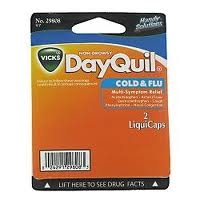 DayQuil Cold & Flu Single Dose (Box of 25)