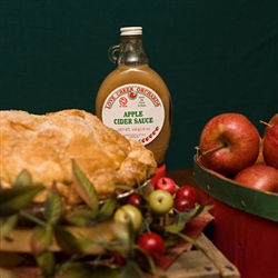 Our famous Apple Pie with hot Cider Sauce drippin' over the top will make every day a holiday!