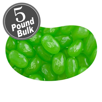 Jelly Belly Sunkist Lime Jelly Beans - 5 LB Bag
