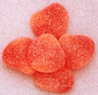 Gummi Peaches - 1 LB Bag