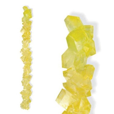 Lemon Rock Candy - 1 LB Bag