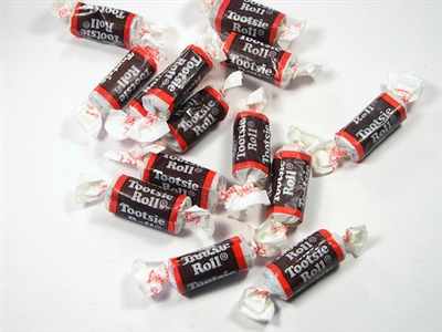 Chocolate Tootsie Roll - 360 Count Bag