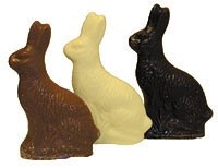 2.5 oz Solid Chocolate Bunny