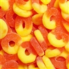 Gummi Peach Rings - 5 LB Bag