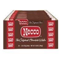 Necco Chocolate Wafers 2.02 oz Roll