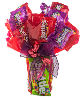 Skittles Candy Bouquet