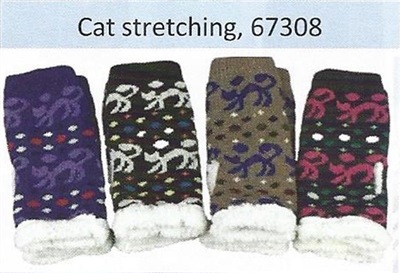 Texting Gloves Cat-stretch